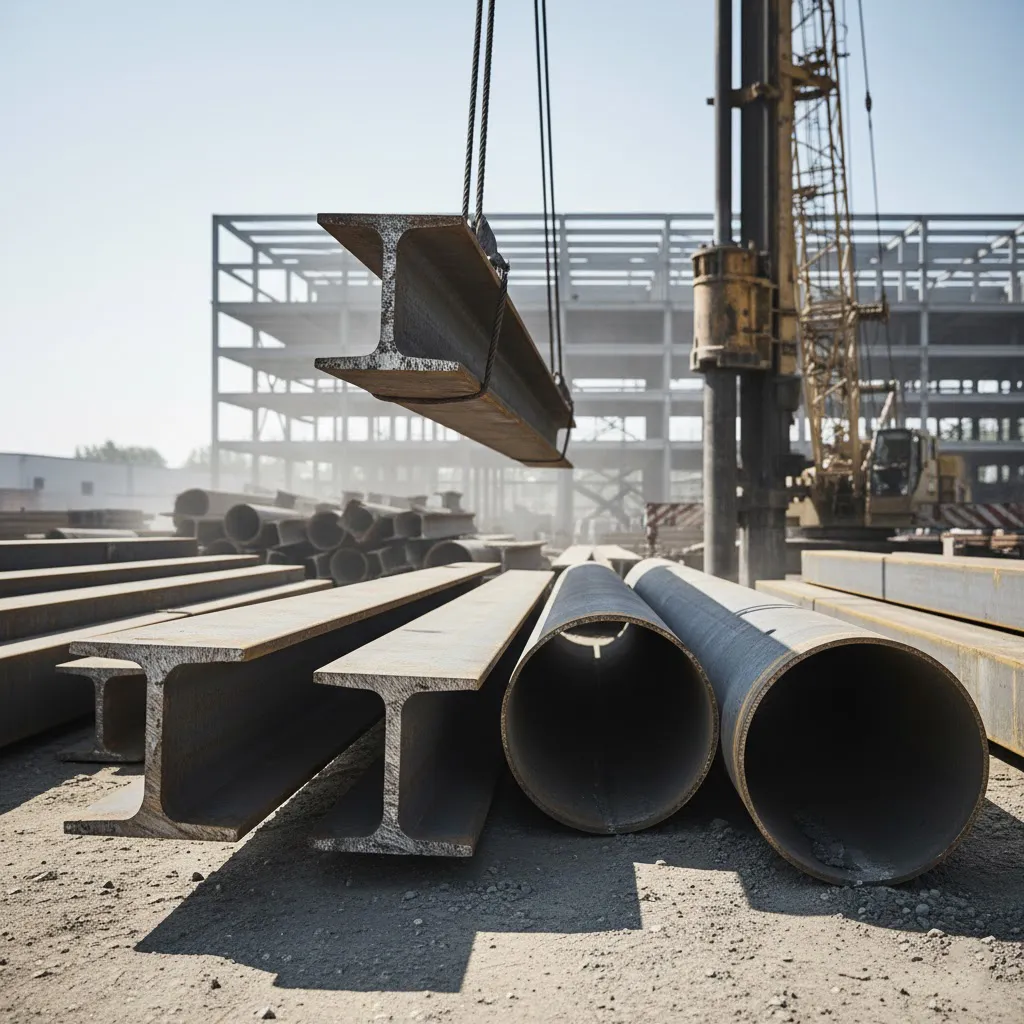 ทำไม เสาเข็มเหล็ก จึงเป็นหัวใจสำคัญของงานฐานรากยุคใหม่