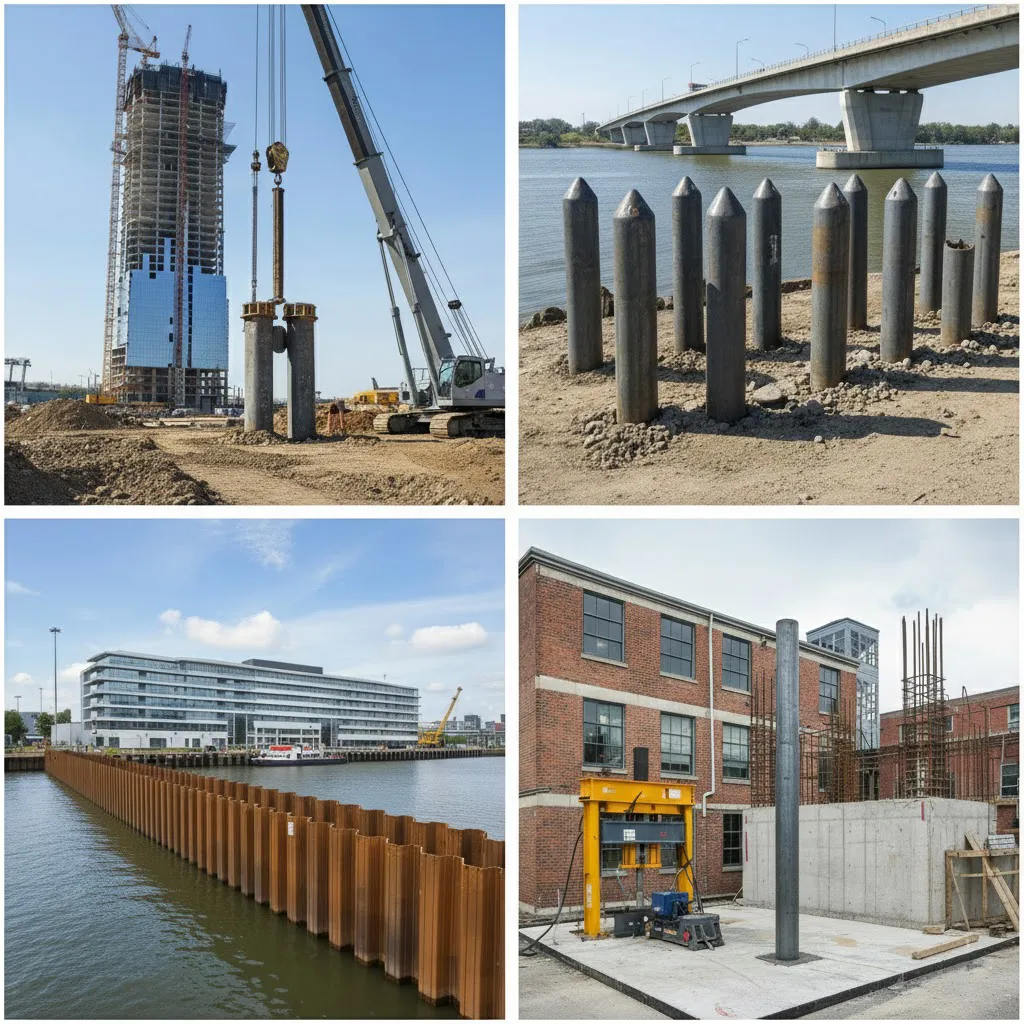 ไขทุกข้อสงสัย เสาเข็มเหล็กเหมาะกับงานแบบไหน คู่มือเลือกใช้เพื่อความแข็งแรงและยั่งยืน