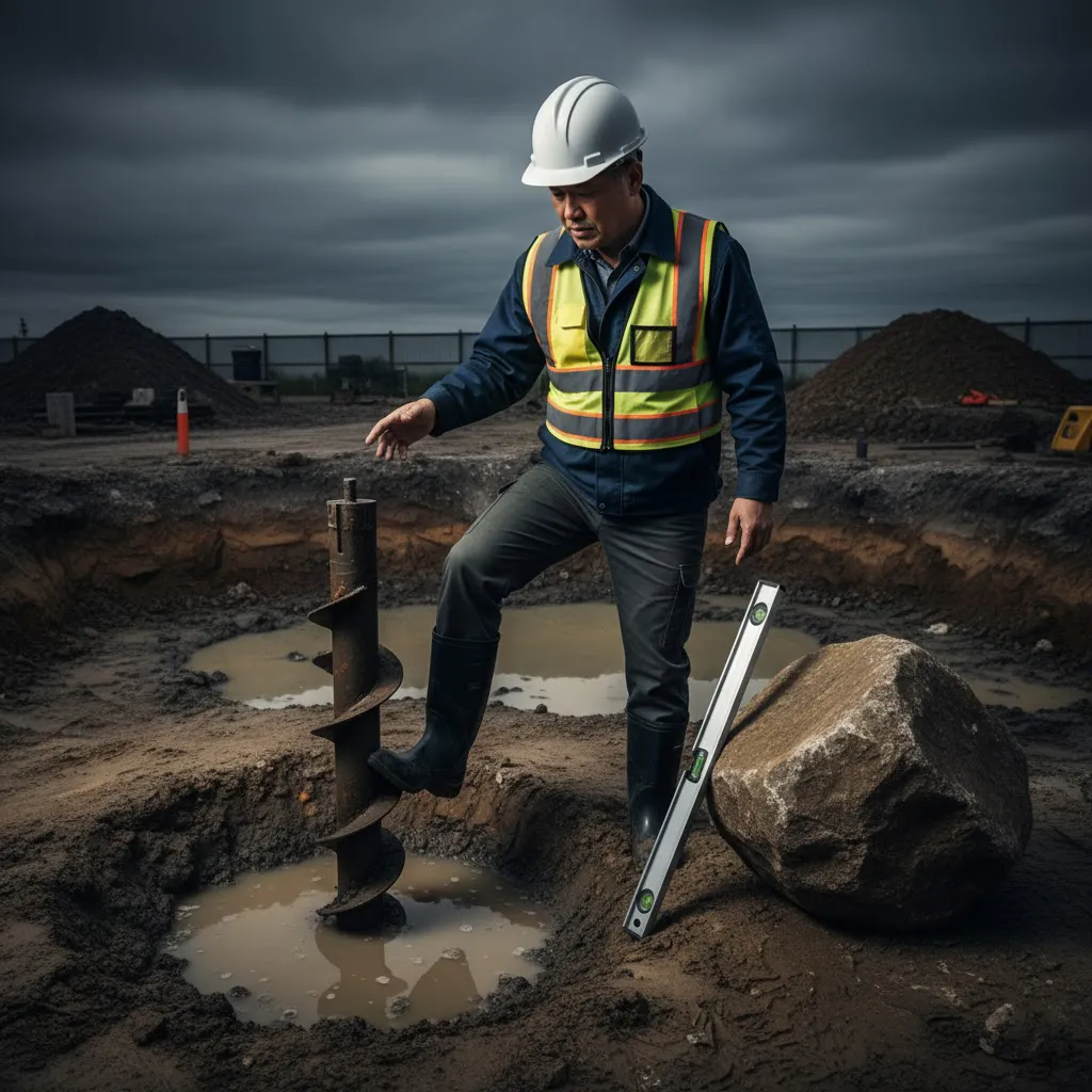 เจาะลึก ข้อควรระวัง เสาเข็มสกรู สิ่งสำคัญที่ผู้เกี่ยวข้องต้องไม่มองข้าม